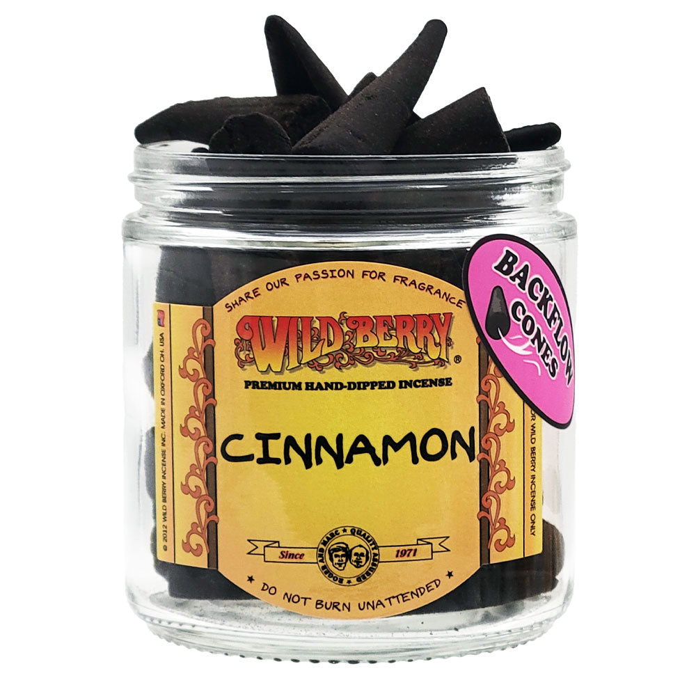 Wild Berry Back Flow Cones Cinnamon