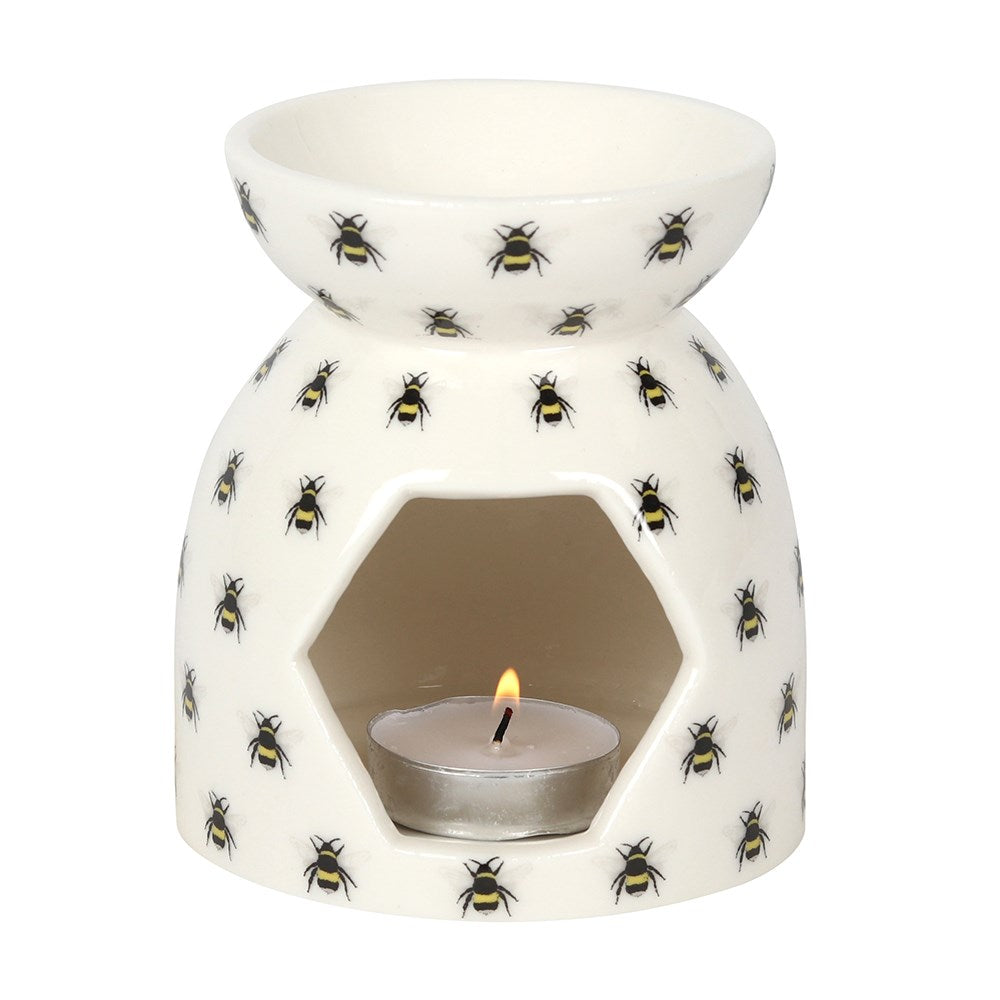 All over Bee Print Oil Burner