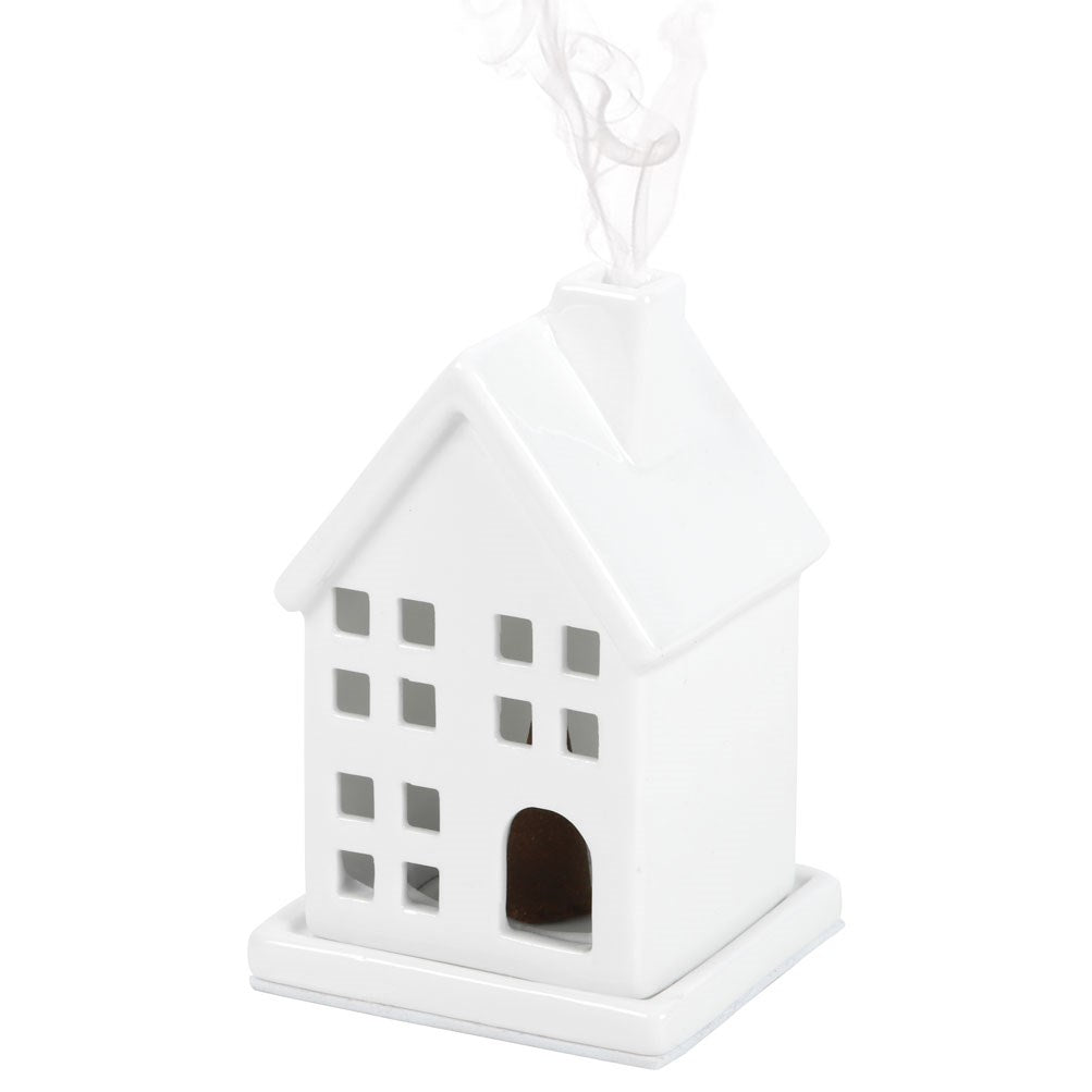 White House Incense Cone Burner