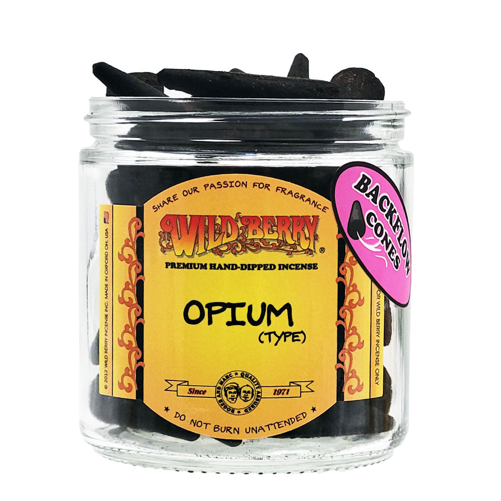 Wild Berry Back Flow Cones Opium