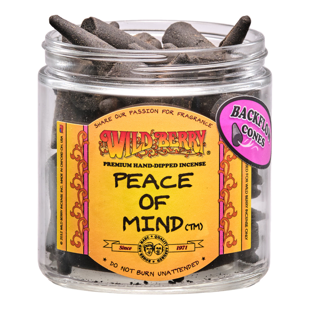 Wild Berry Back Flow Cones Peace of Mind