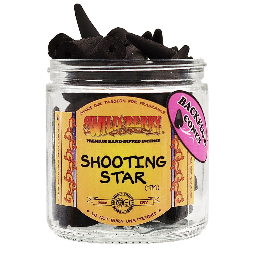 Wild Berry Back Flow Cones Shooting Star